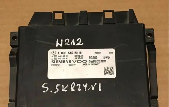 Mercedes-Benz E W212 Gearbox control unit/module A0005456916 A0034464310