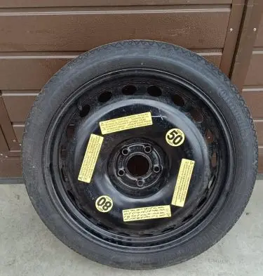 Audi A6 S6 C7 4G R20 spare wheel 