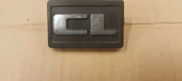 Volkswagen Golf II Fender model badge letters 191853688A