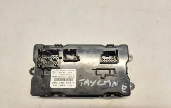 Porsche Taycan 9J1 Air conditioner control unit module 9J1907040PJLK01