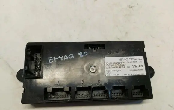 Skoda Enyaq iV Air conditioner control unit module 1EA907727AK