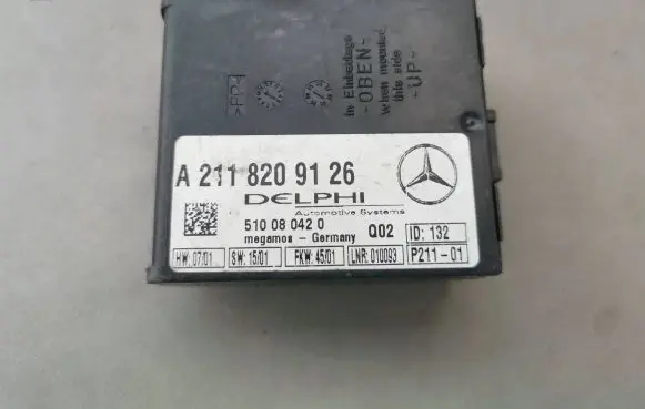 Mercedes-Benz E W124 Alarm control unit/module A2118209126 510080420
