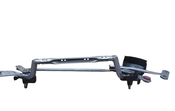 Front wiper linkage and motor