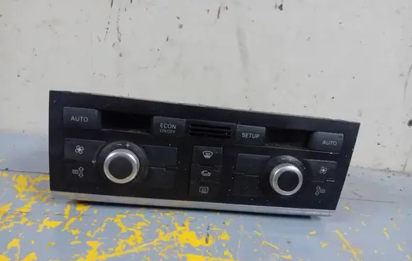 Audi A6 S6 C6 4F Climate control unit 4F2820043P 4F0910043A 5HB00883360