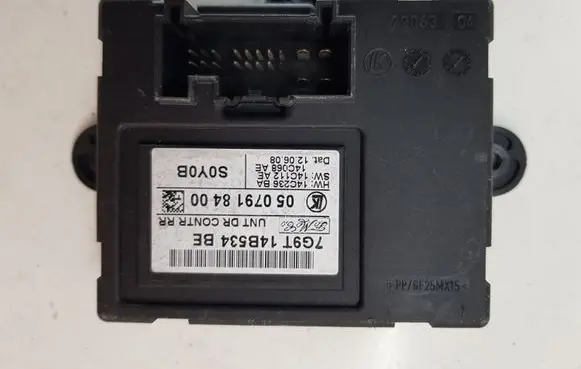 Ford Mondeo MK IV Door control unit/module 7G9T14B534BE