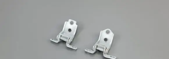 Front door hinge set