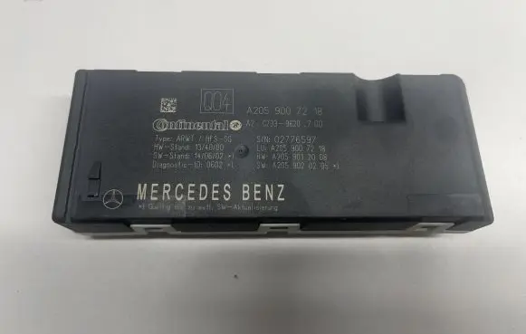Mercedes-Benz GLC X253 C253 Tailgate/trunk control unit/module A2059007218