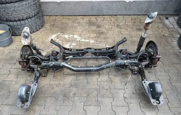Rear axle beam