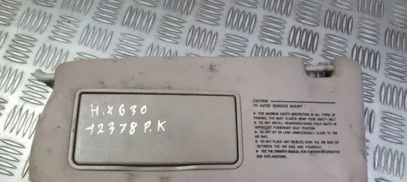 Hyundai XG Sun visor