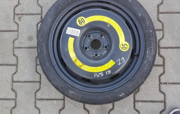 Volkswagen Golf V R18 spare wheel 1K0601027B