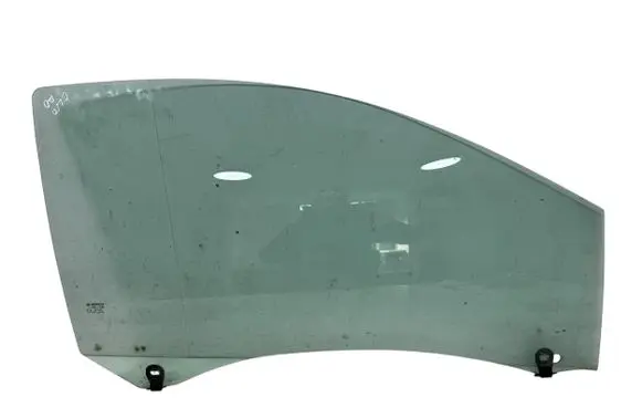 Renault Clio III Front door window/glass (coupe) 43R00097 DOT511M352AS2