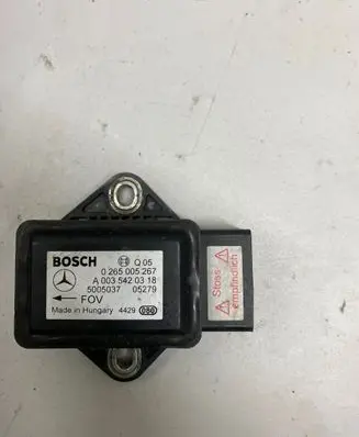 Mercedes-Benz E W211 ESP acceleration yaw rate sensor 0265005267 5005037