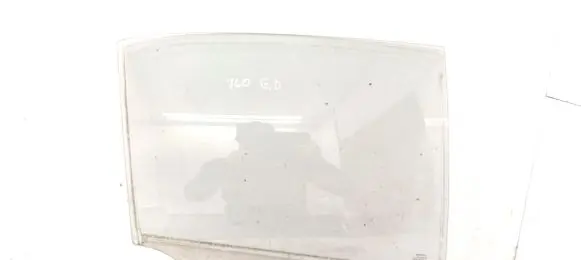 Rear door window glass