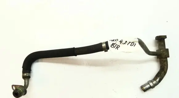 Audi Q7 4L Turbo turbocharger oiling pipe/hose 057145742E