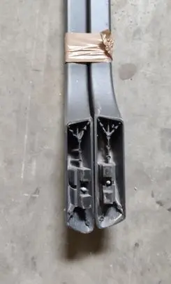 Renault Megane II Roof bar rail