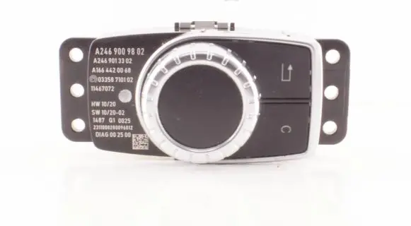 Mercedes-Benz B W246 W242 Multifunctional control switch/knob A2469009802 A1664420068 A2469013302