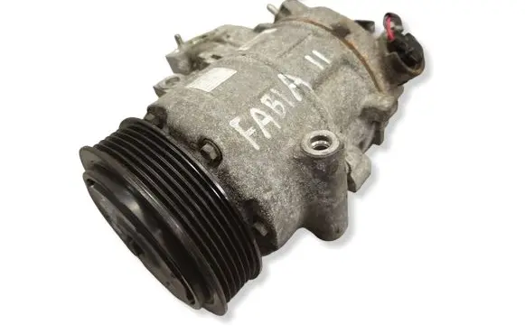 Volkswagen Polo IV 9N3 Air conditioning (A/C) compressor (pump) 6Q0820808F 6Q0820808D GE4471908895
