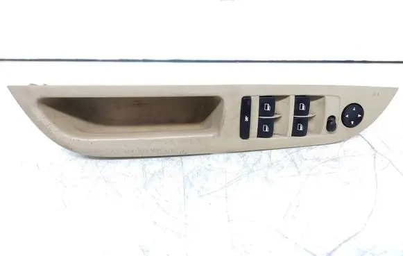 BMW 5 E60 E61 Electric window control switch 91221110 E1485616 07W34E