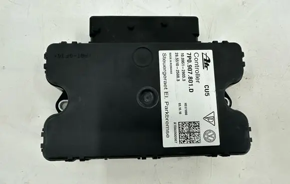 Volkswagen Touareg II Hand brake control module 7P0907801D