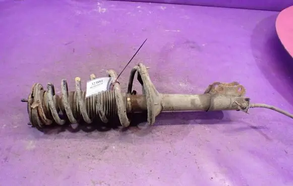 Hyundai Accent Rear shock absorber with coil spring 