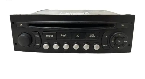 Peugeot Partner Radio/CD/DVD/GPS head unit 98053736XT00 PSA63511A A2C86976702