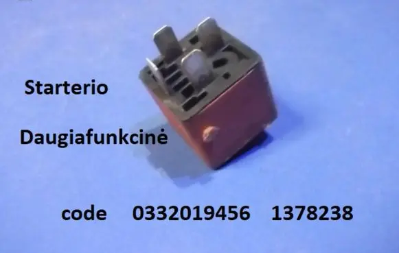 BMW 5 E60 E61 Other relay 0332019456 1378238