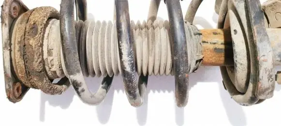 Front coil spring