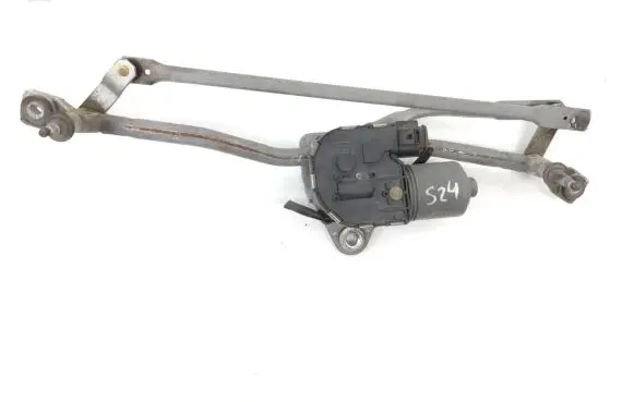 Audi A6 S6 C6 4F Front wiper linkage and motor 4F1955023K 4F1954119D 3397021039