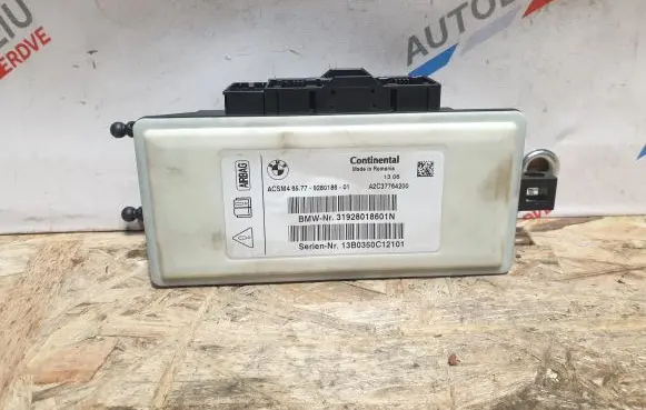 BMW 5 F10 F11 Airbag control unit/module 9280186 65779280186
