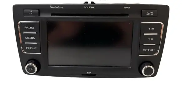 Skoda Octavia Mk2 (1Z) Radio/CD/DVD/GPS head unit 1Z0035156M