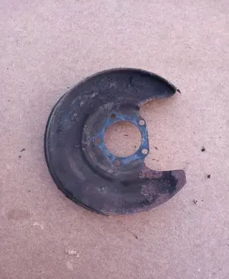 Audi A6 S6 C5 4B Rear brake disc plate dust cover 