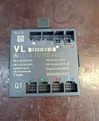 Mercedes-Benz C W204 Door control unit/module A2128203926 A2129028001 A2129004402