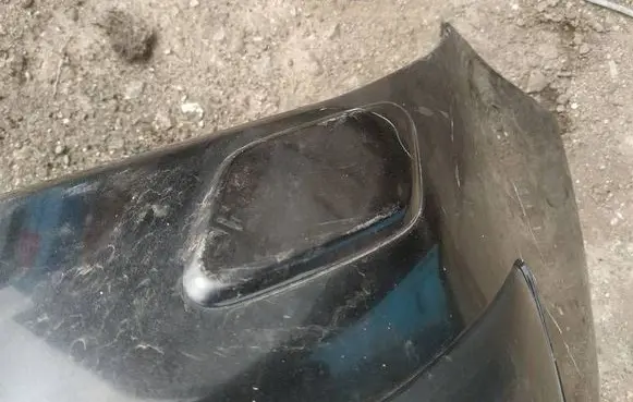 Headlight washer spray nozzle cap/cover