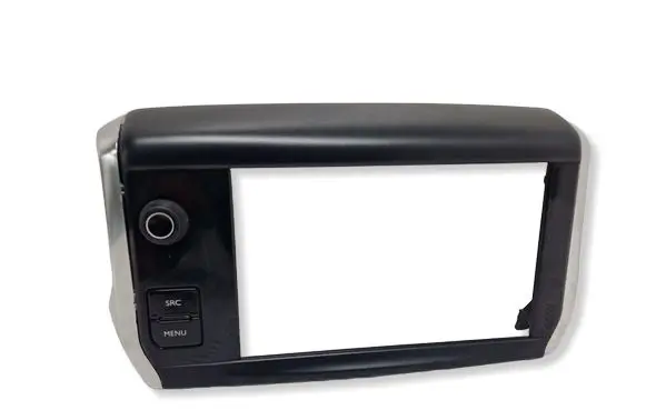 Peugeot 208 I Radio/GPS head unit trim 9673861377