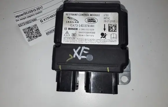 Jaguar XE Airbag control unit/module GX7314D374AH