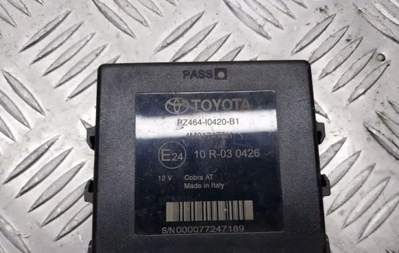Toyota iQ Adblue control unit 10R-030426