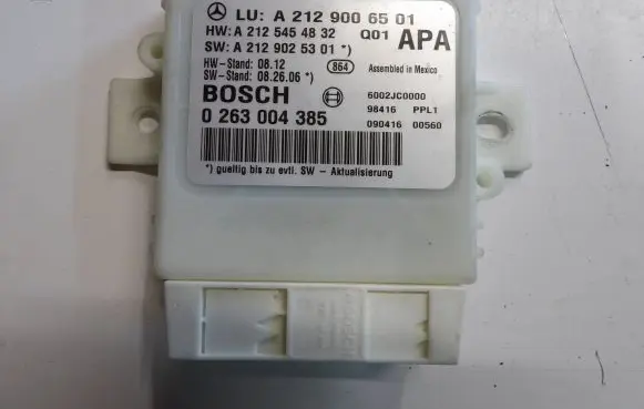 Mercedes-Benz E C207 W207 Parking PDC control unit/module A2125454832 A2129006501 A2129025301