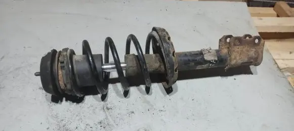 Opel Astra G Front shock absorber with coil spring