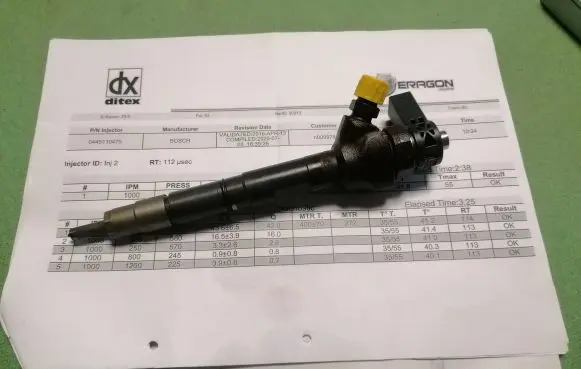 Skoda Octavia Mk3 (5E) Fuel injector 04L130277E 0445110 04L130277AK