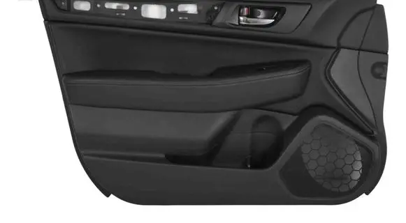 Front door card panel trim