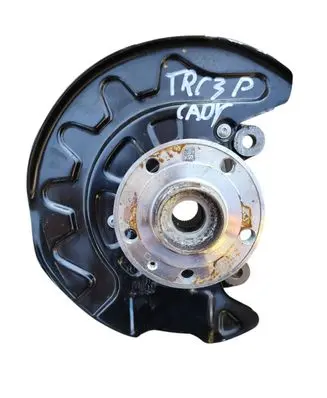 Front wheel hub spindle knuckle
