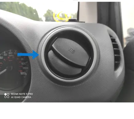 Citroen Berlingo Dashboard side air vent grill/cover trim