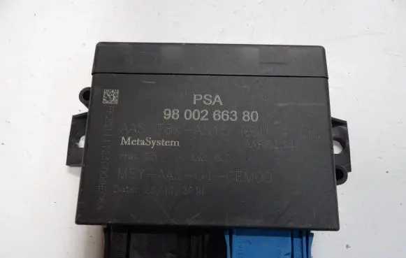 Peugeot 3008 I Parking PDC control unit/module 9800266380