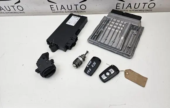 BMW 6 E63 E64 Engine ECU kit and lock set 7567178 5WK98085 7532087