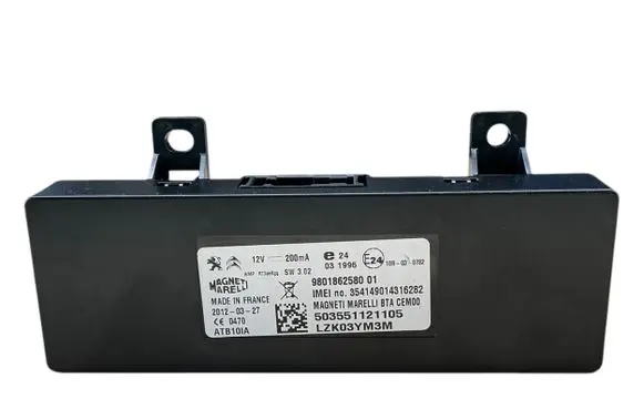 Citroen DS4 GPS navigation control unit/module 9801862580 980186258001 503551121105