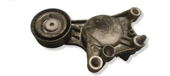 Peugeot 208 I Generator/alternator belt tensioner 9807720180