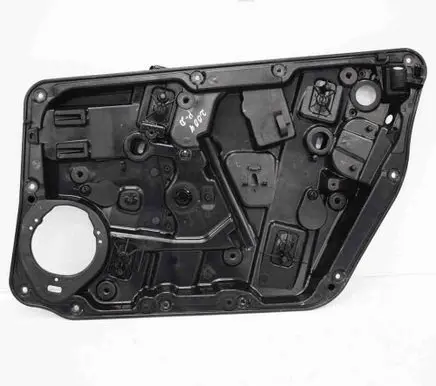 Front door window regulator with motor