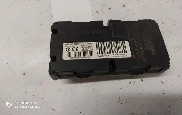 Citroen C4 I Tire pressure control unit 9655139880