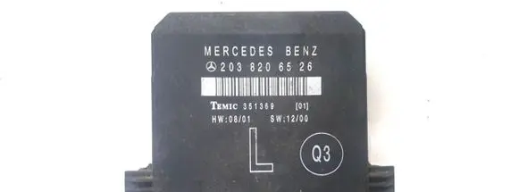Mercedes-Benz C W203 Other control units/modules 2038206526