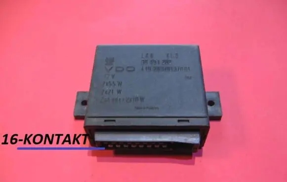 Opel Zafira A Light relay 90451202 410203013001